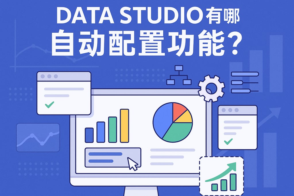 Data Studio有哪些自动配置功能？报表生成效率提升